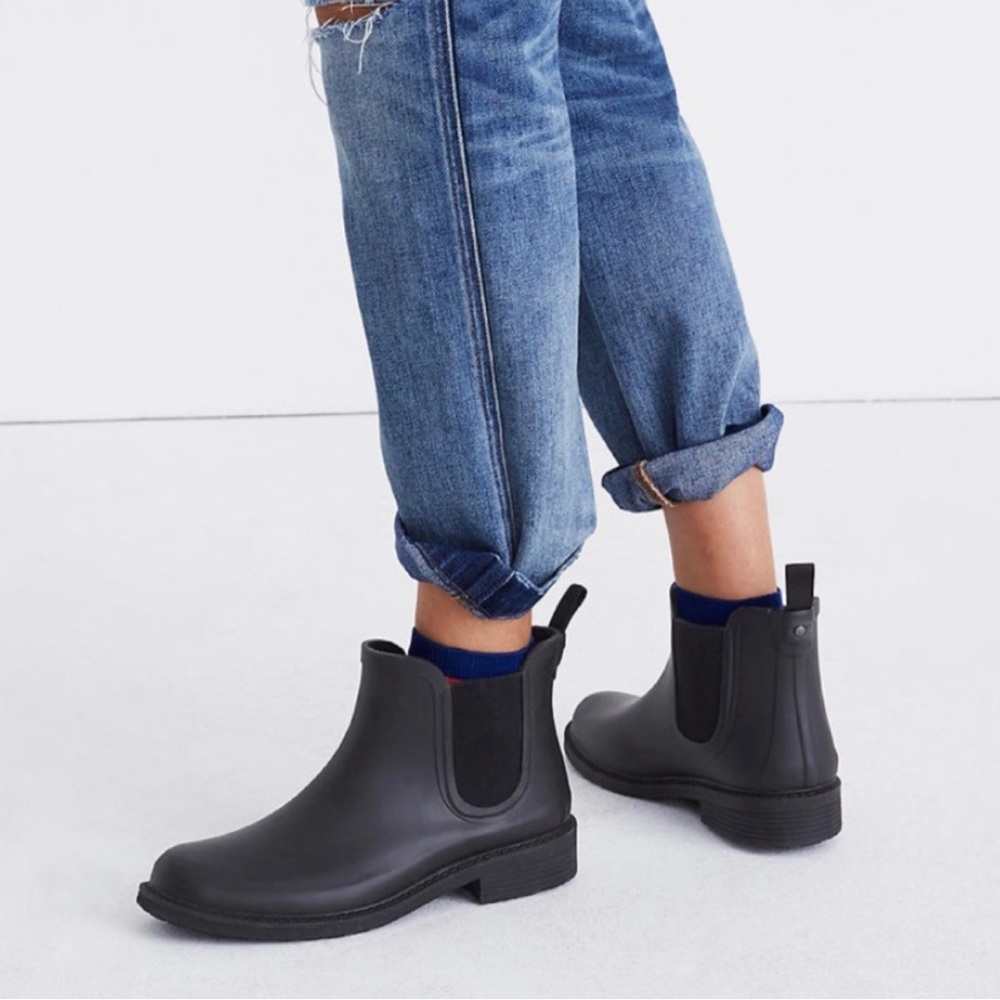 Madewell The Chelsea Rain Boot Size 7